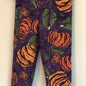 Lularoe fall Halloween leggings